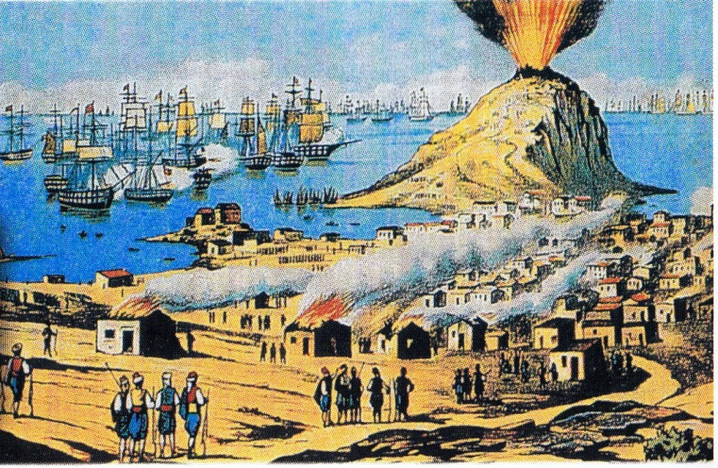 Σαν σήμερα στις 20 Ιουνίου 1824 ο τουρκοαιγυπτιακός στόλος κατέλαβε τα Ψαρά